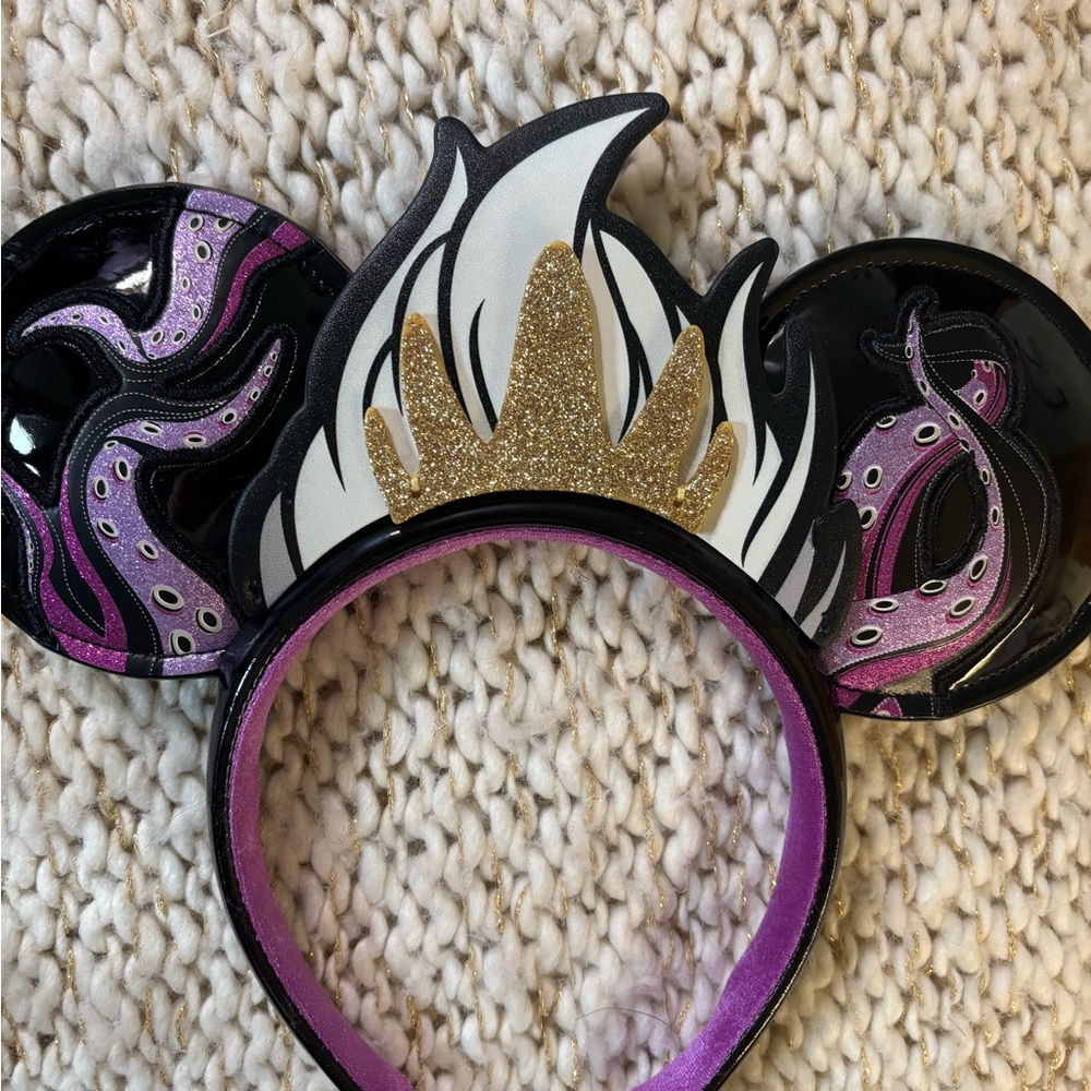 Walt Disney World Villains Ursula Mouse Ears Headband - Picture 14 of 15